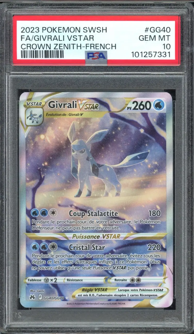 PSA 10 Givrali VStar