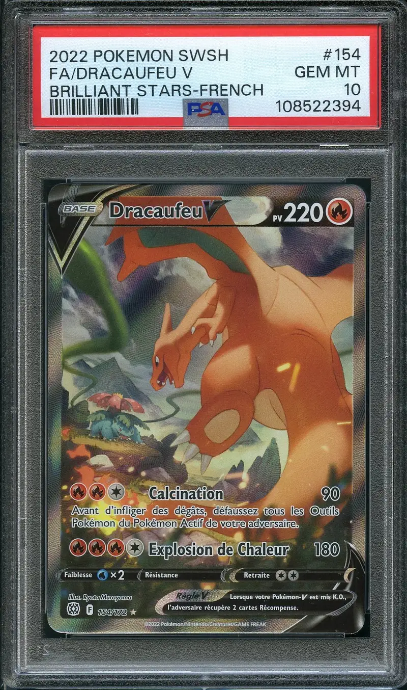 PSA 10 Dracaufeu V