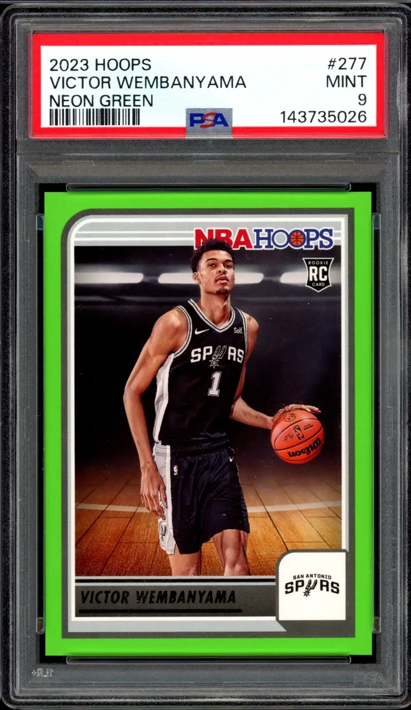 PSA 9 Victor Wembanyama