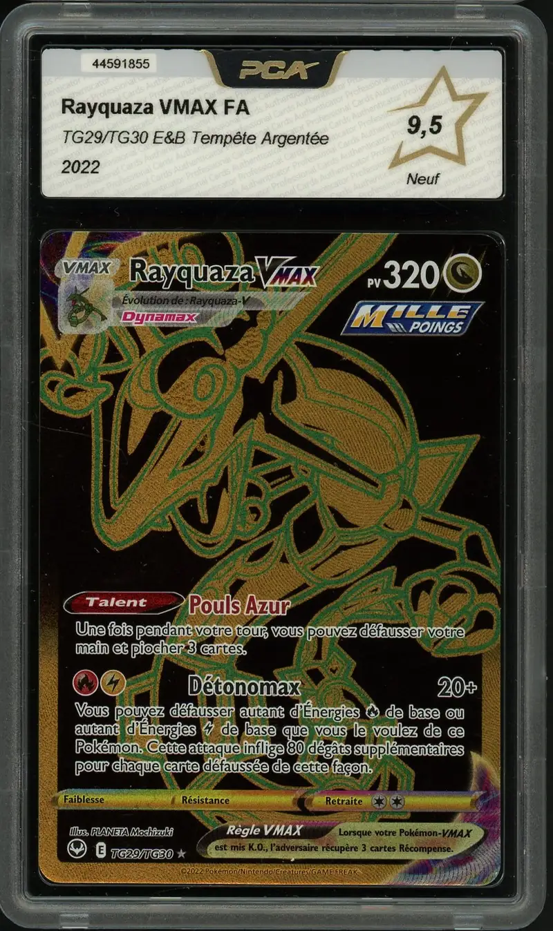 PCA 9.5 Rayquaza VMax Gold