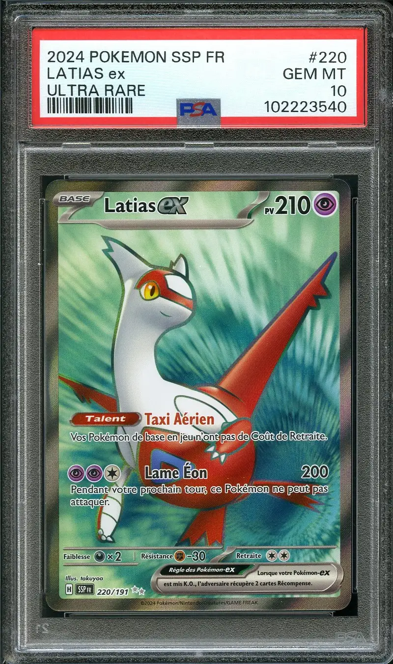 PSA 10 Latias Ex