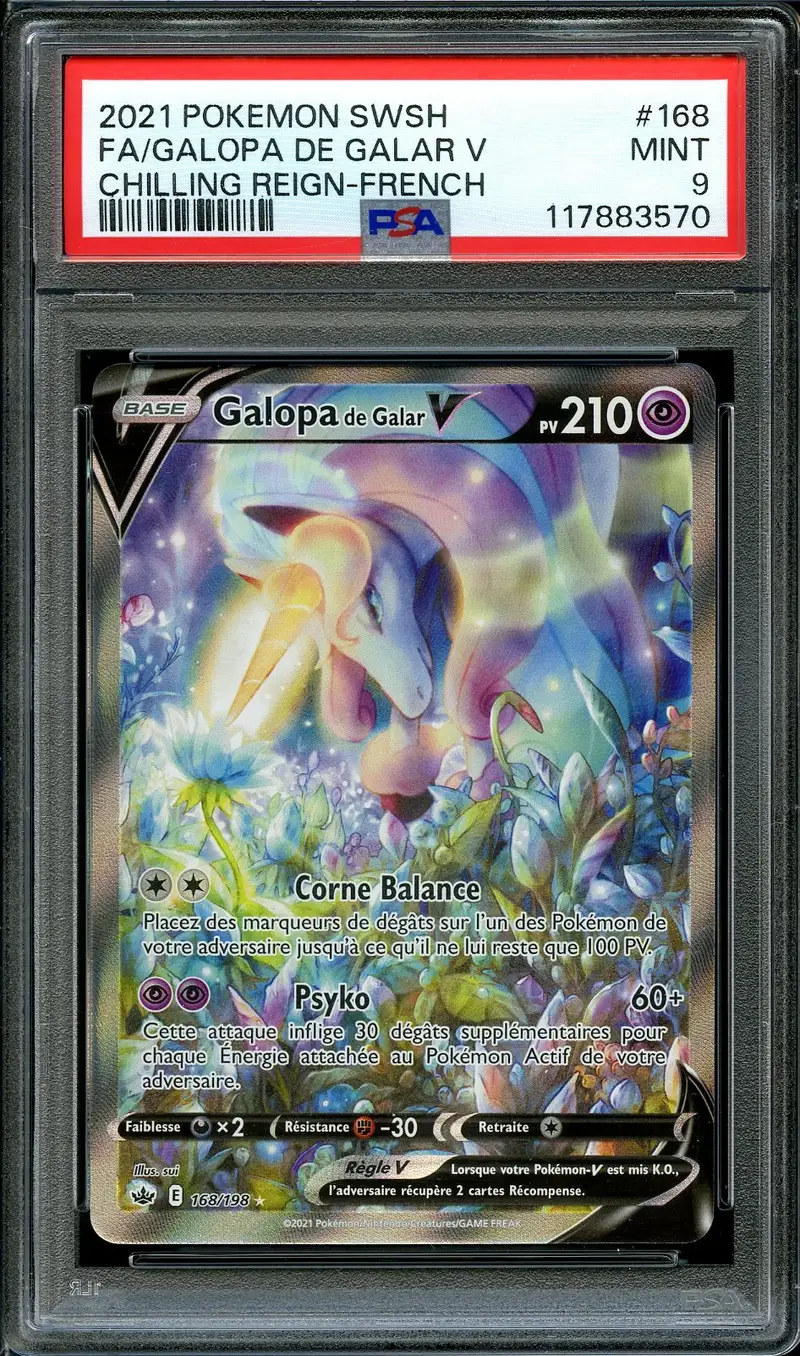 PSA 9 Galopa de Galar V
