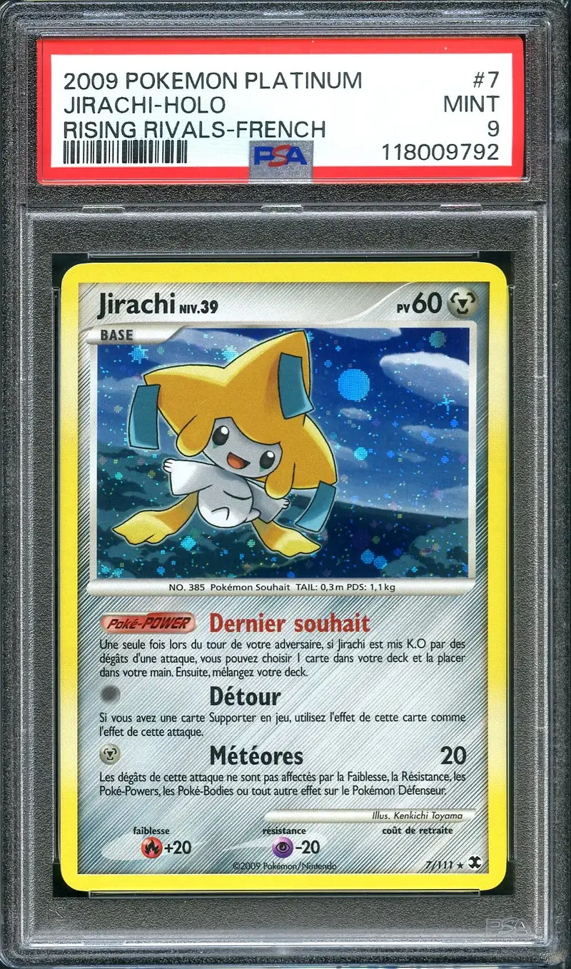 jirachi pokemon card holographic  How many cards do you know?, The wish Pokmon has appeared across multiple Pokmon TCG eras, from early EX series releases to modern full-art and holo versions. Some collectors chase the cementing its place as a must GMA 8 Jirachi Hidden Legends