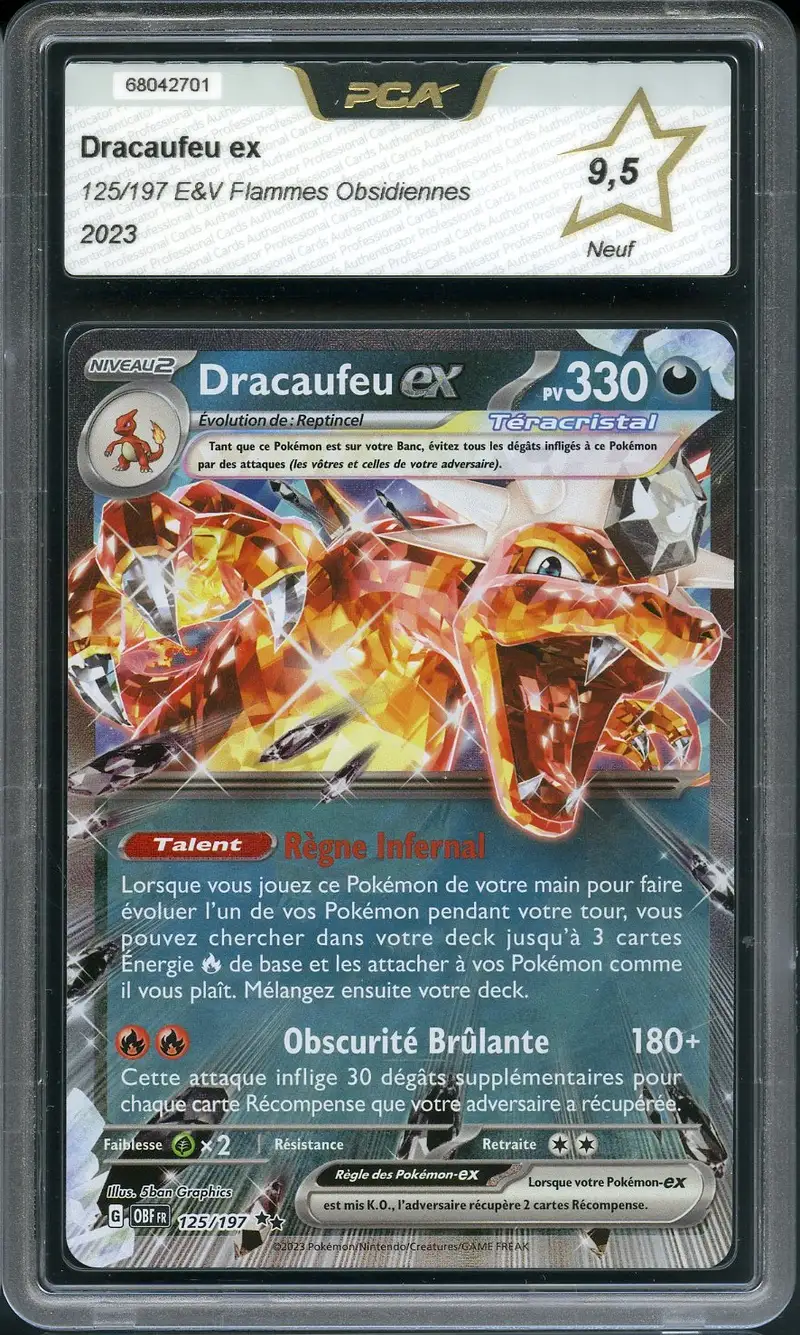 PCA 9.5 Dracaufeu Ex