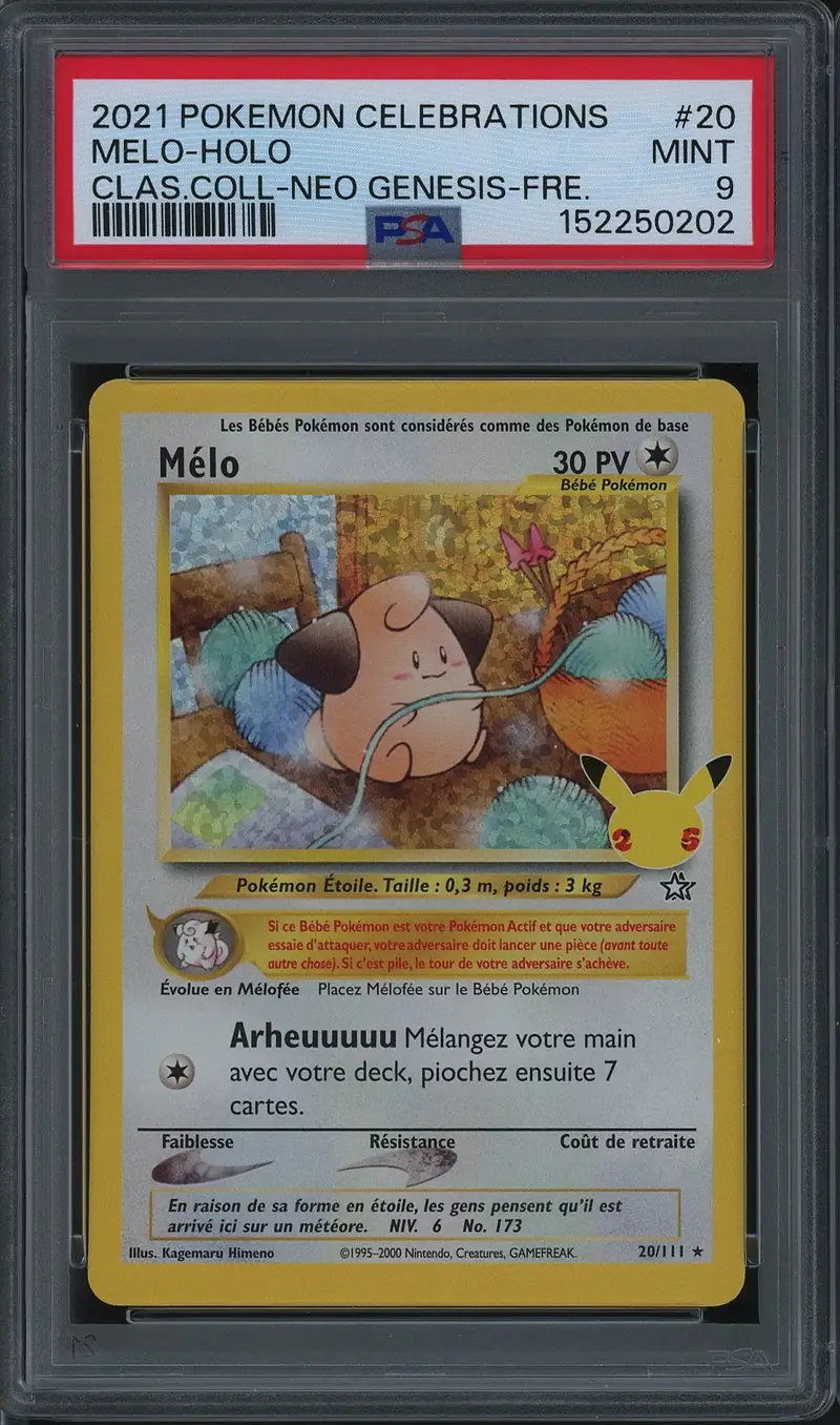 PSA 9 Mélo Holo