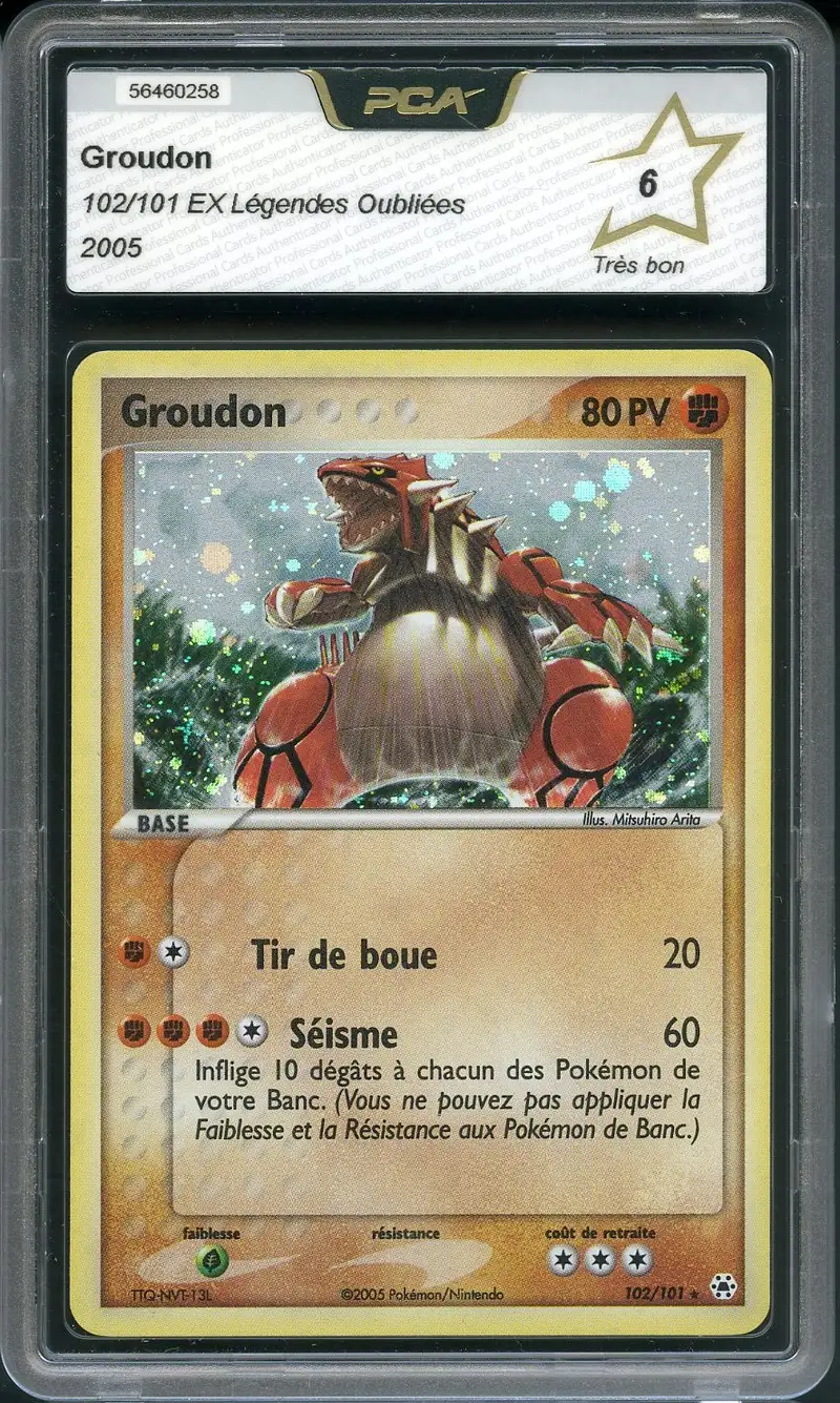 PCA 6 Groudon Holo