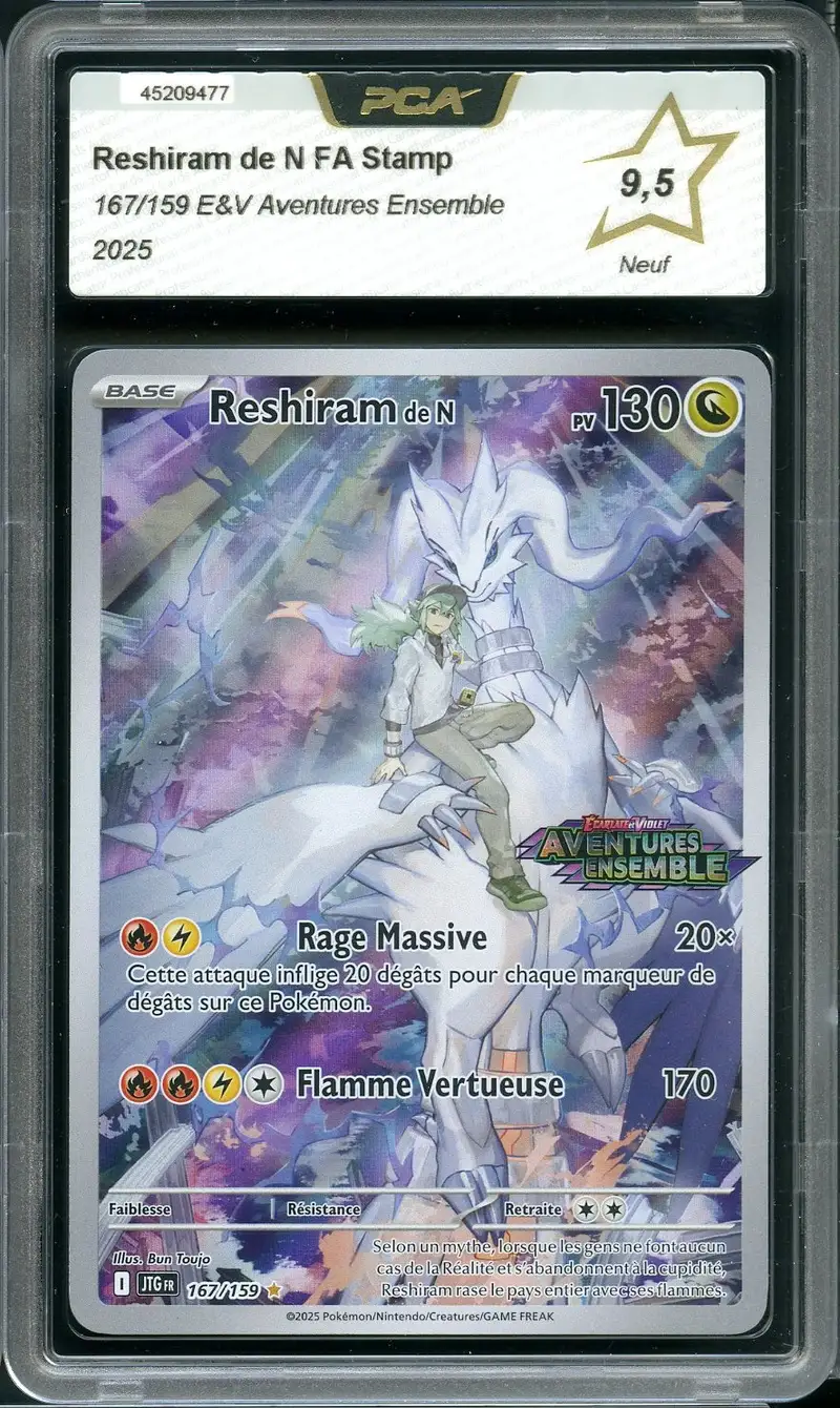 PCA 9.5 Reshiram de N Stamp