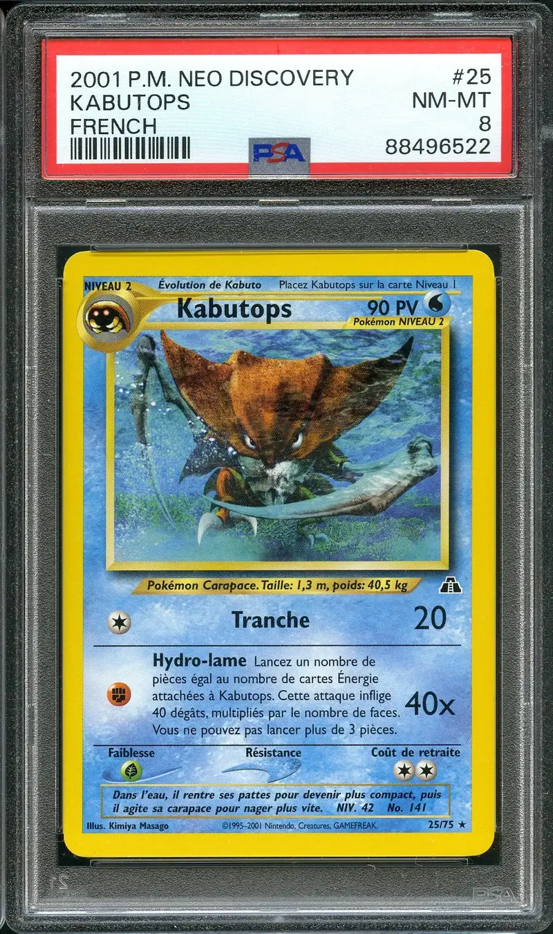 PSA 8 Kabutops