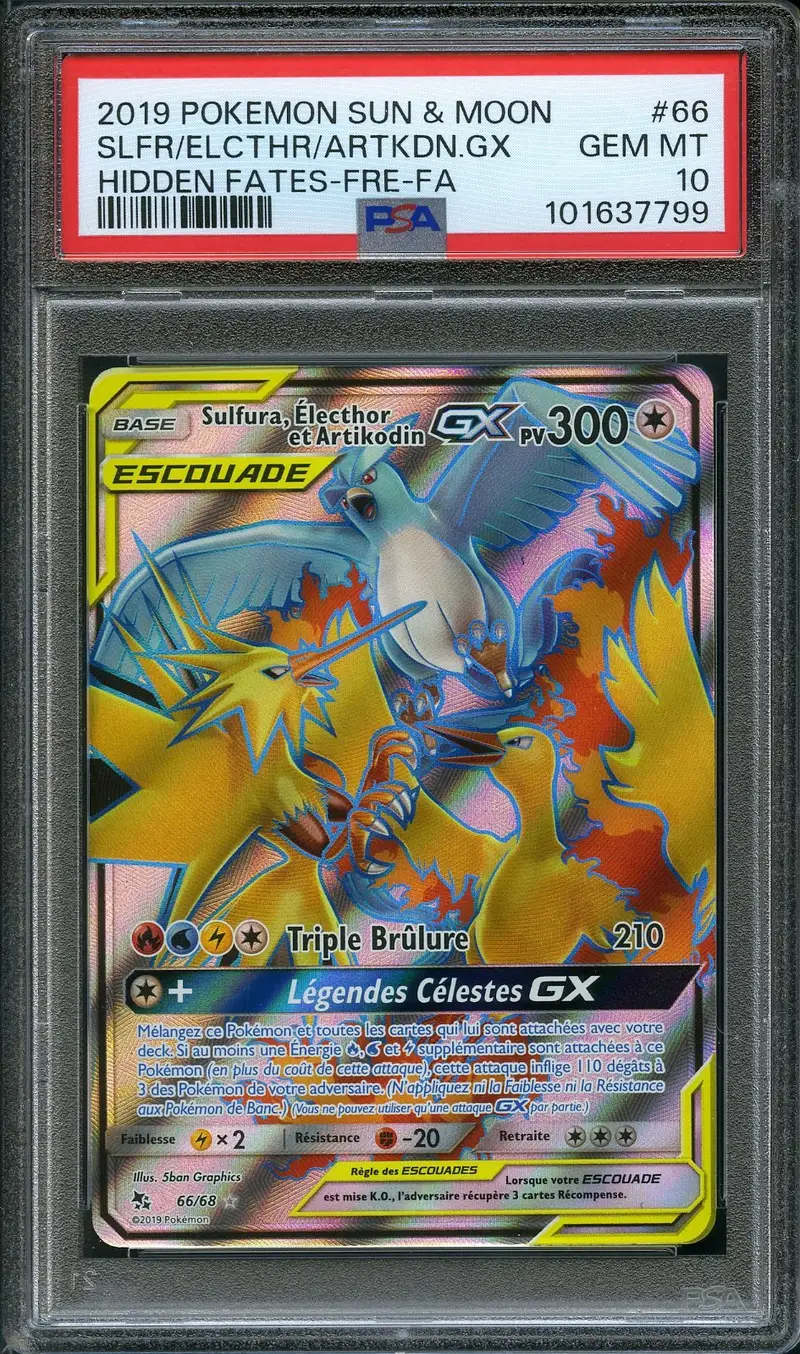 PSA 10 Sulfura, Électhor et Artikodin Gx