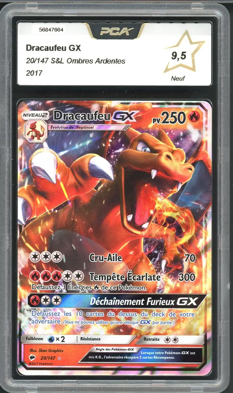 PCA 9.5 Dracaufeu Gx