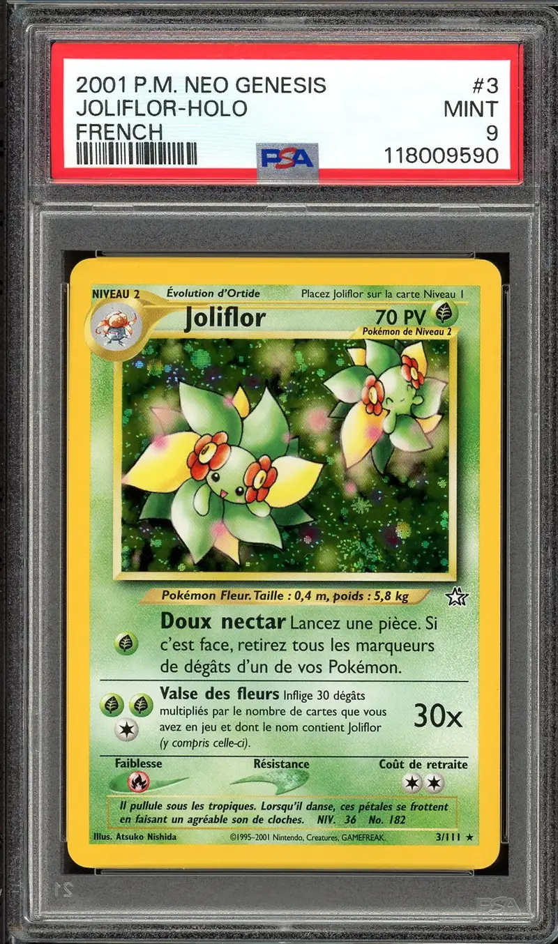 PSA 9 Joliflor Holo