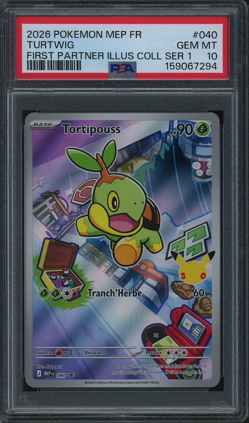 PSA 10 Tortipouss