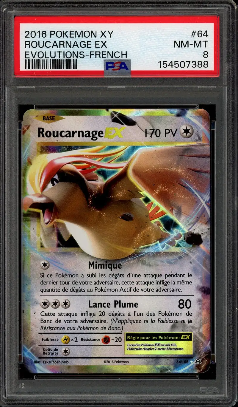 PSA 8 Roucarnage Ex