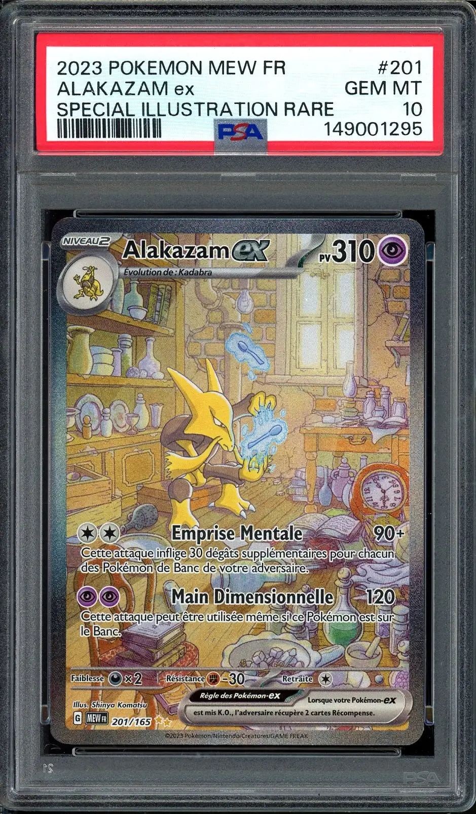 PSA 10 Alakazam Ex