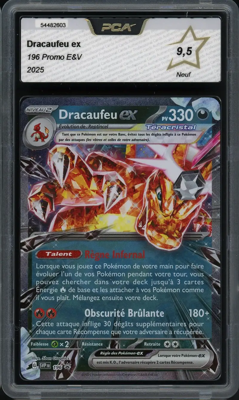 PCA 9.5 Dracaufeu Ex
