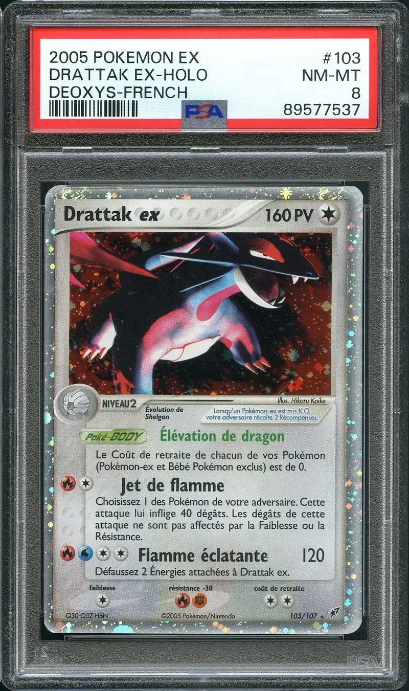 PSA 8 Drattak Ex