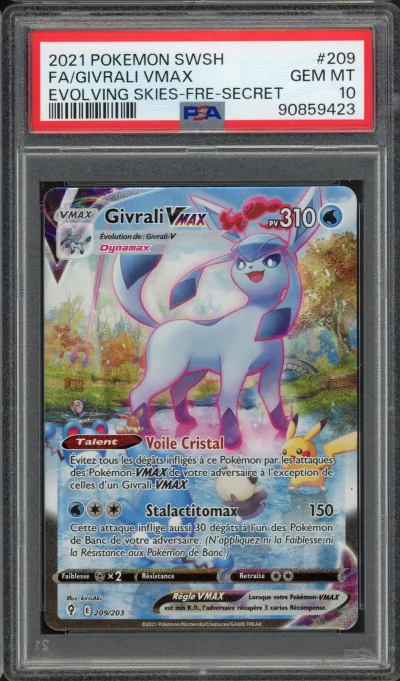 PSA 10 Givrali VMax