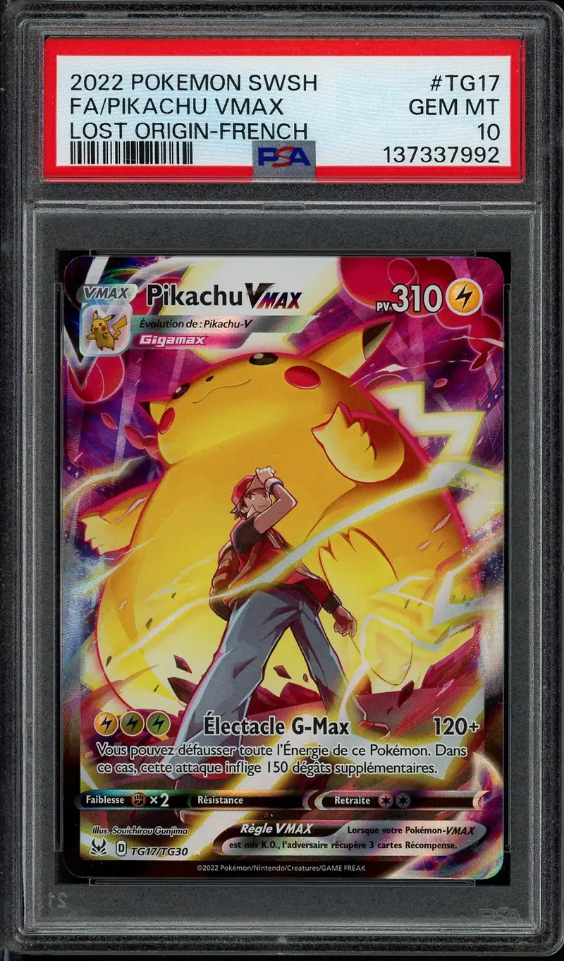 PSA 10 Pikachu VMax