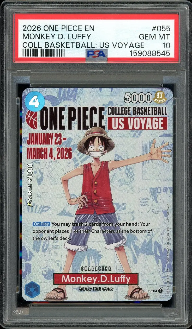 PSA 10 Monkey.D.Luffy