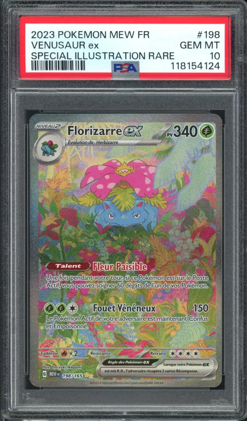 PSA 10 Florizarre Ex