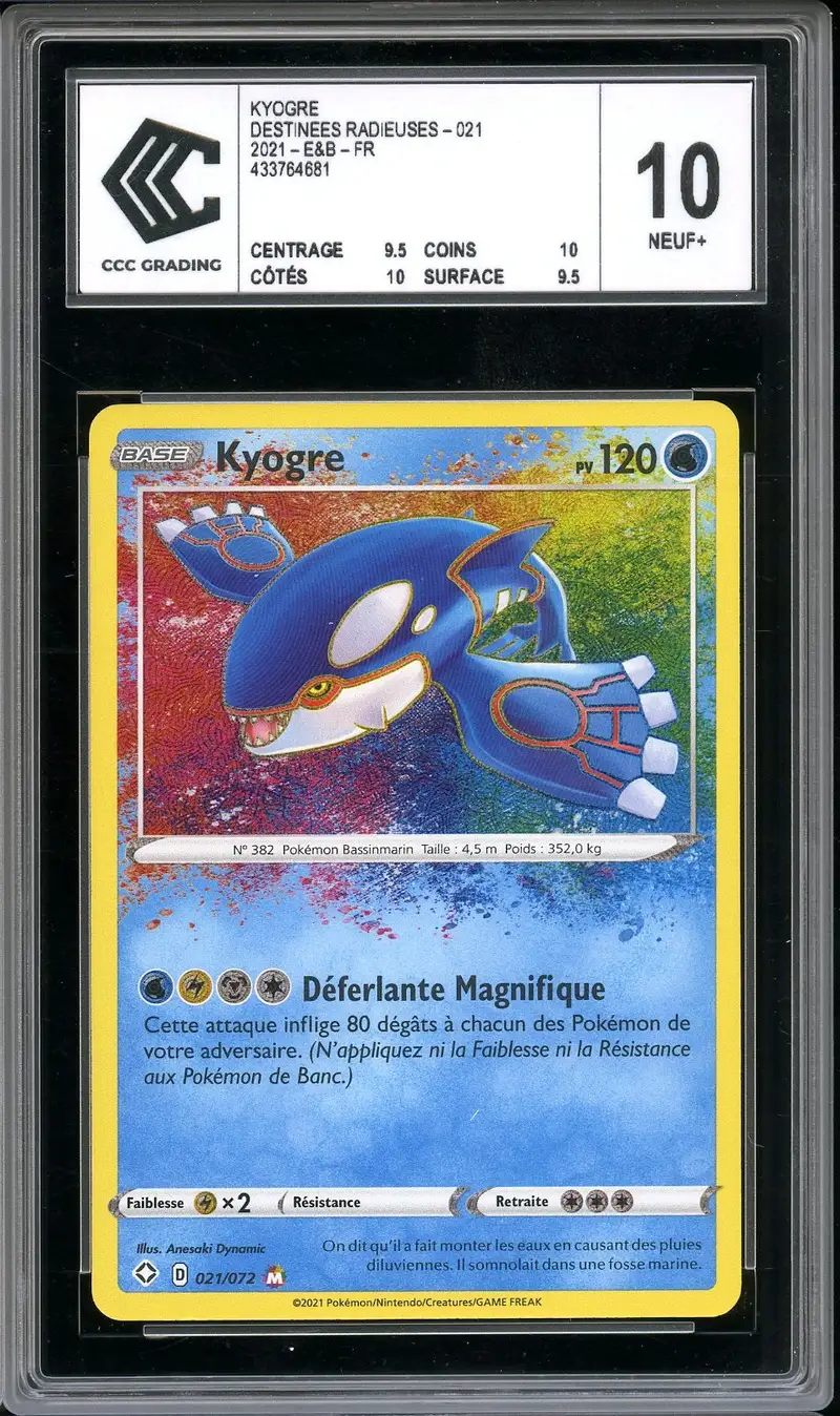 CCC 10 Kyogre Holo