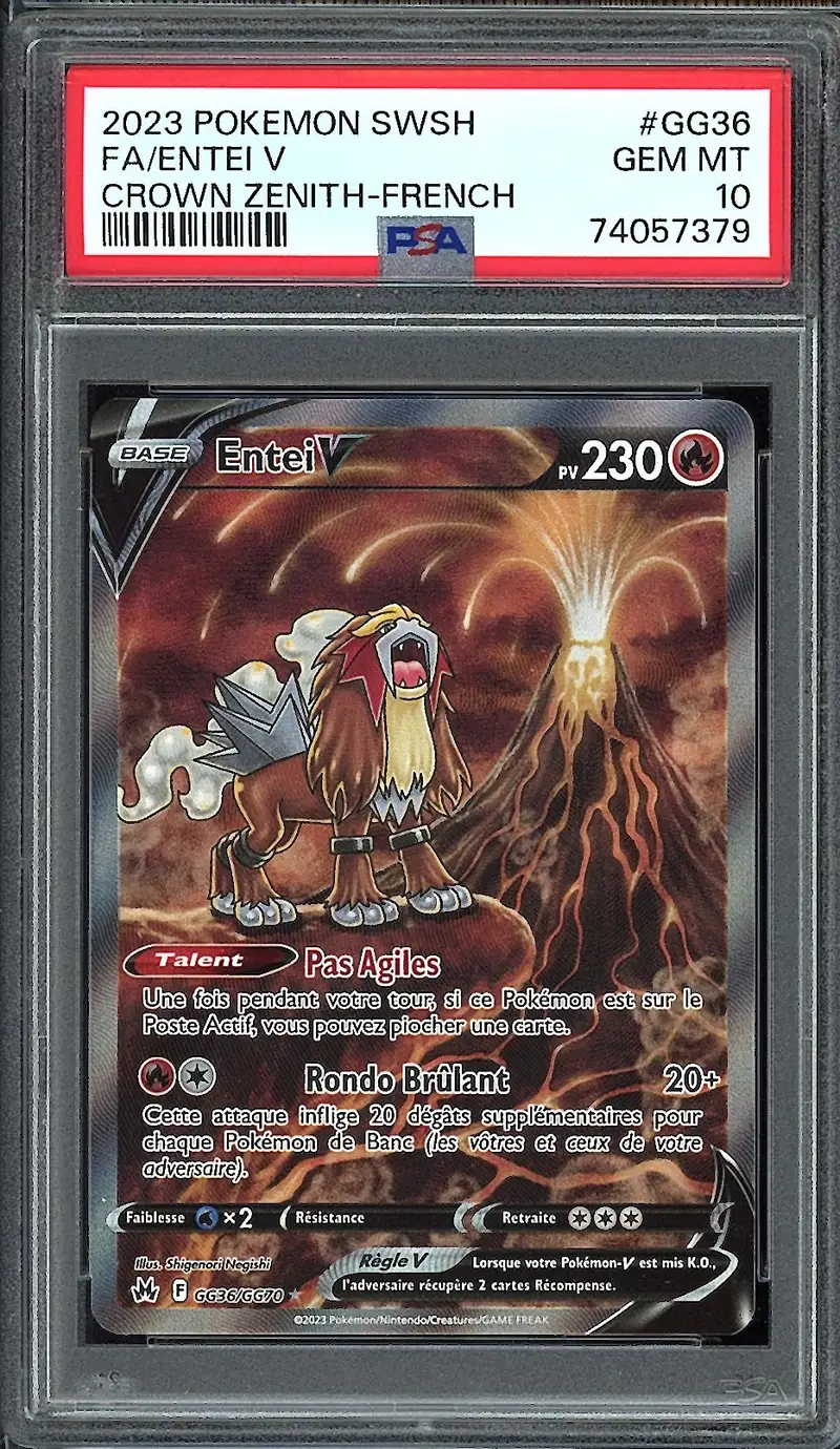 PSA 10 Entei V