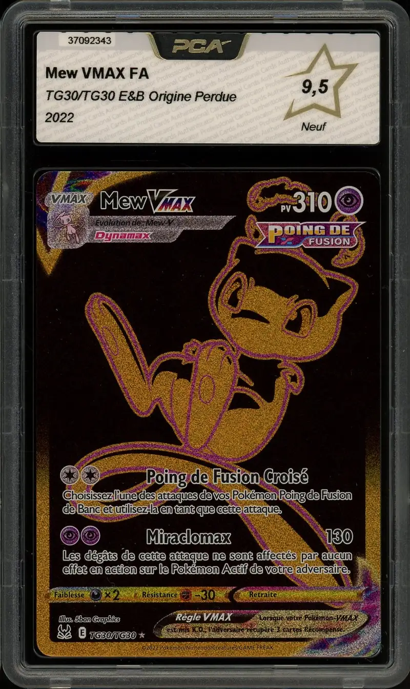 PCA 9.5 Mew VMax Gold