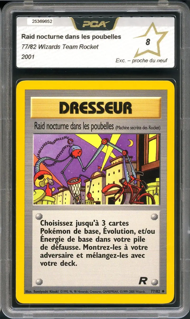 PCA 8 Raid nocturne dans les poubelles (Machine secrète des Rocket)