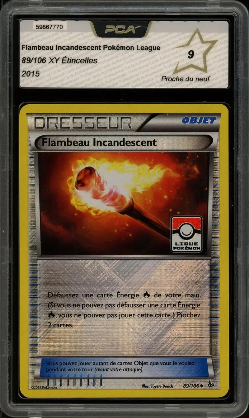 PCA 9 Flambeau Incandescent Reverse