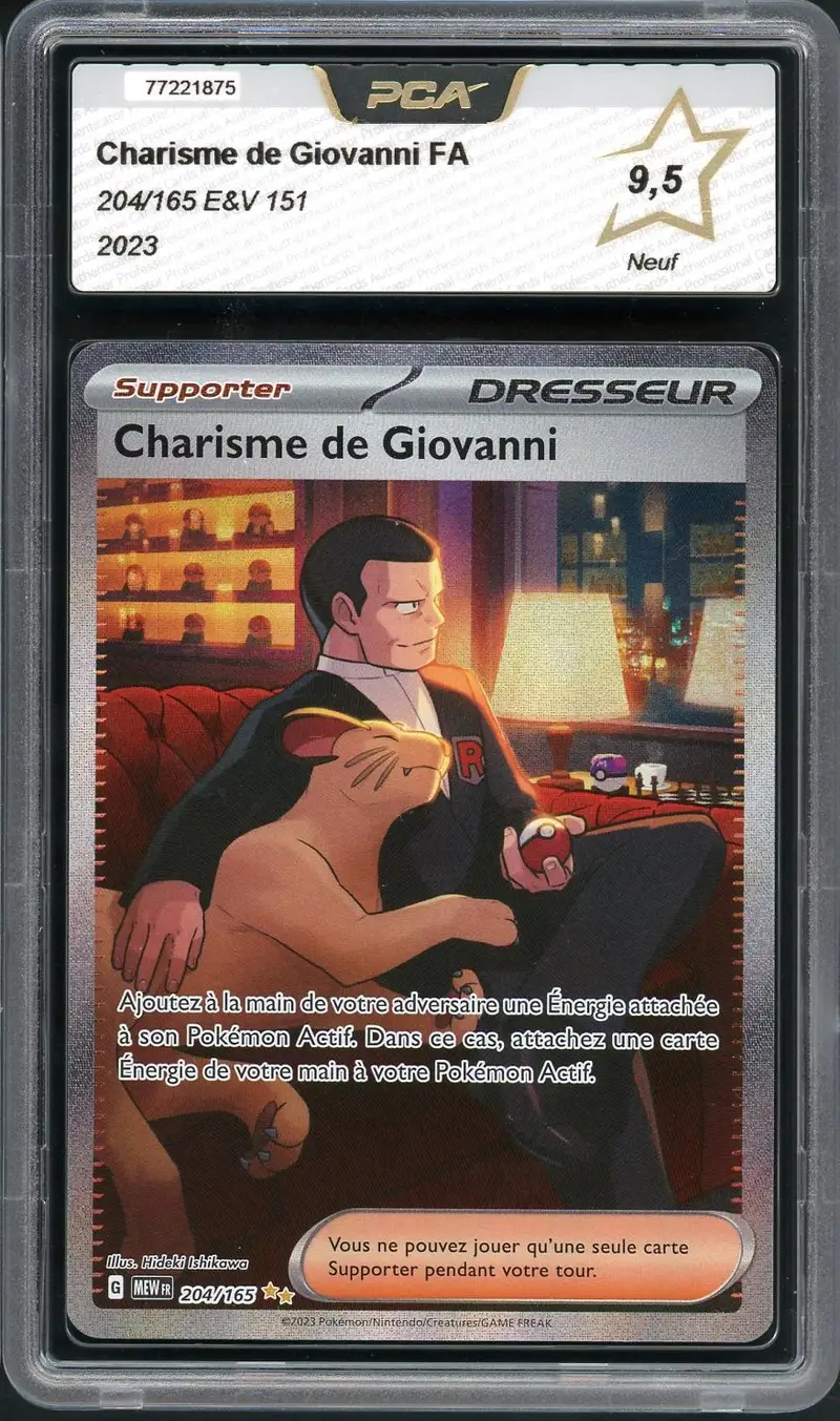 PCA 9.5 Charisme de Giovanni