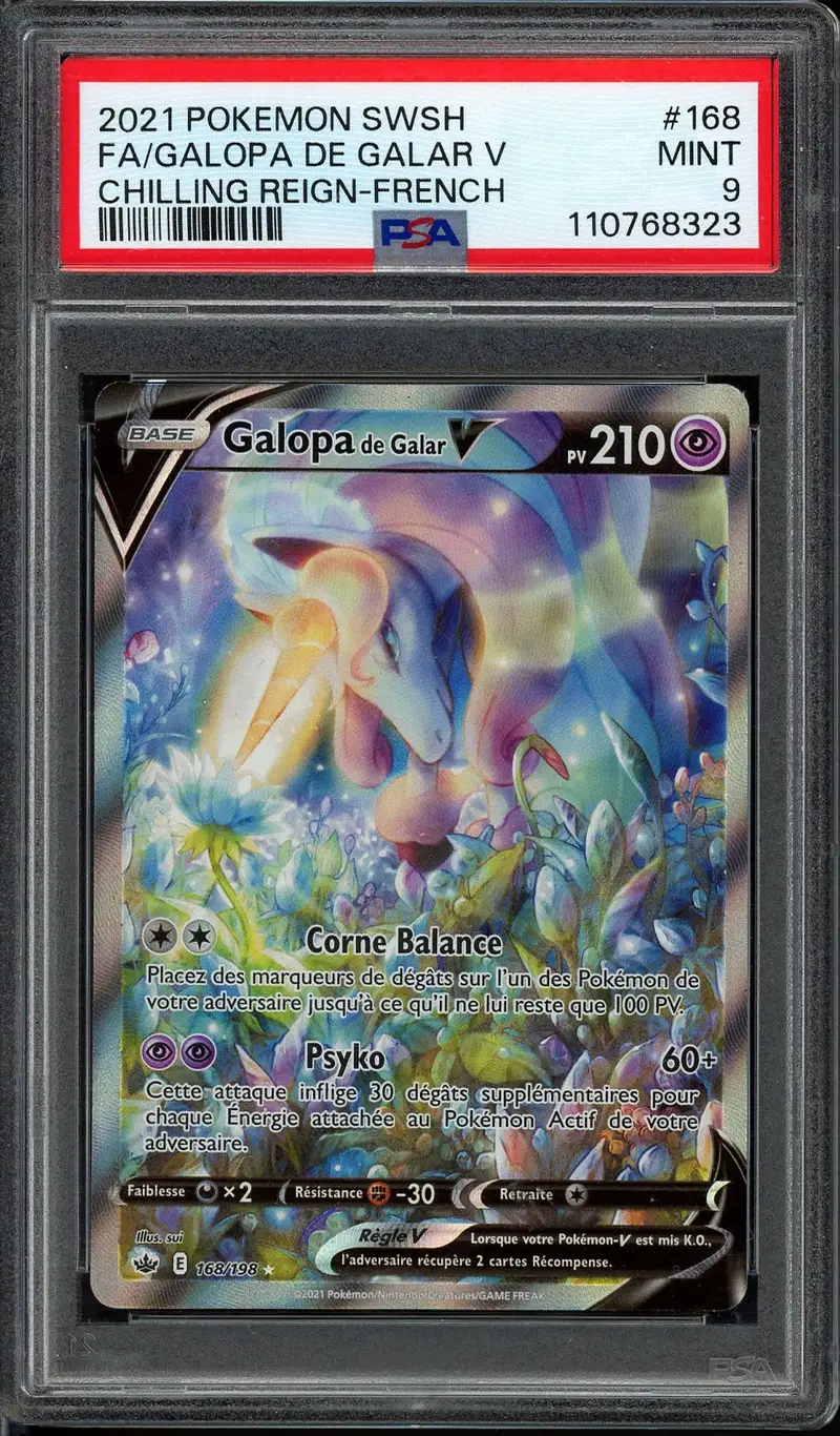 PSA 9 Galopa de Galar V