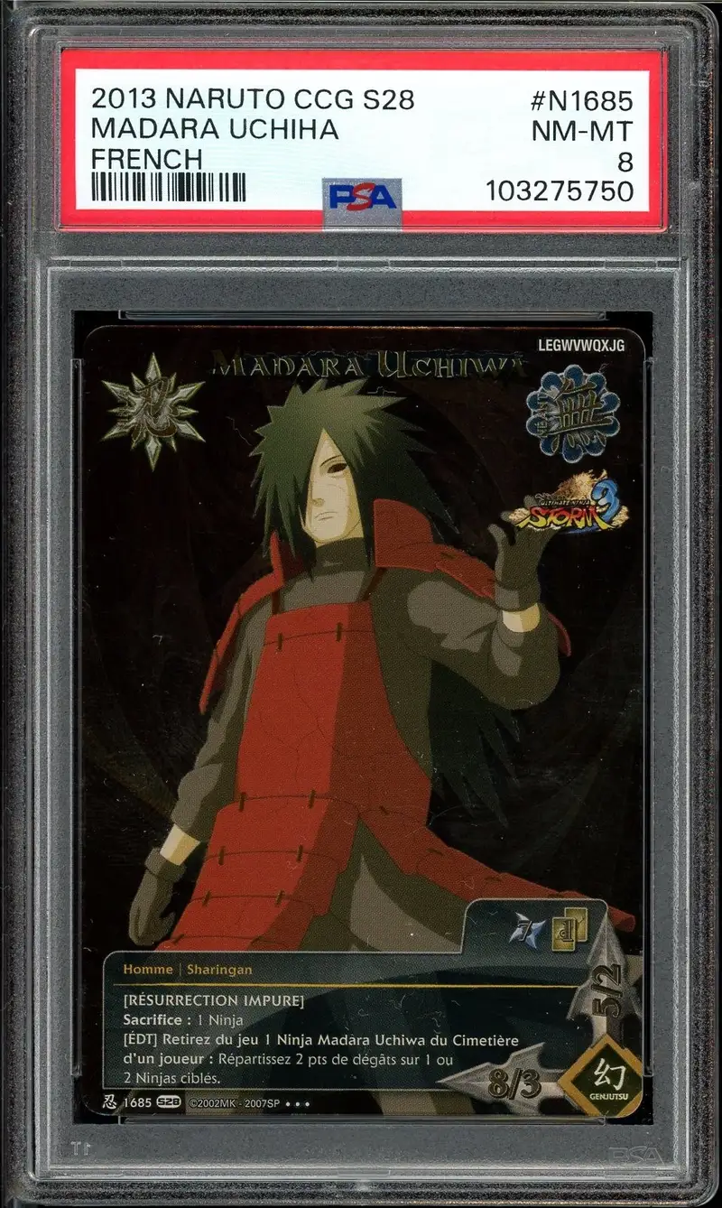 PSA 8 Madara Uchiwa