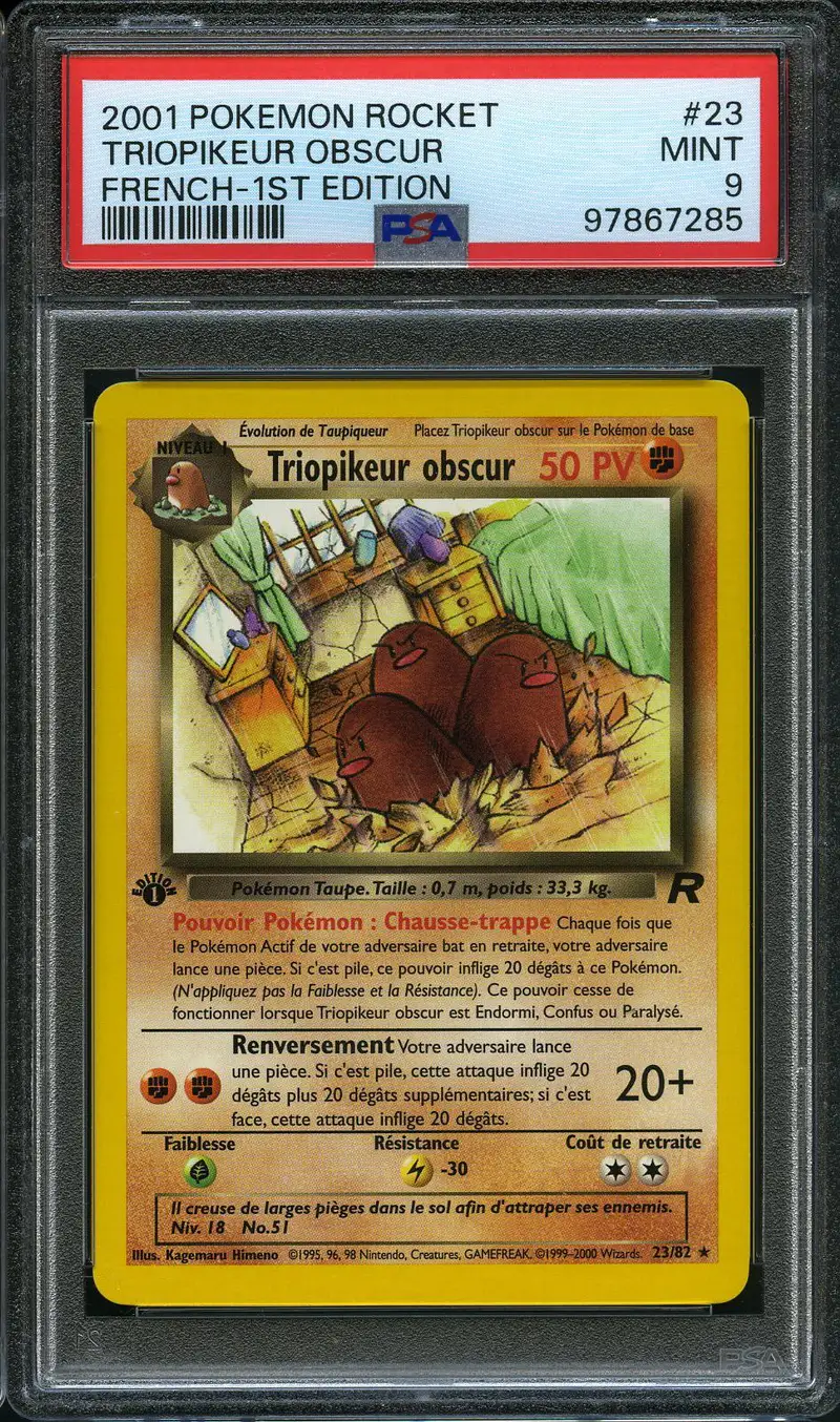 PSA 9 Triopikeur Obscur
