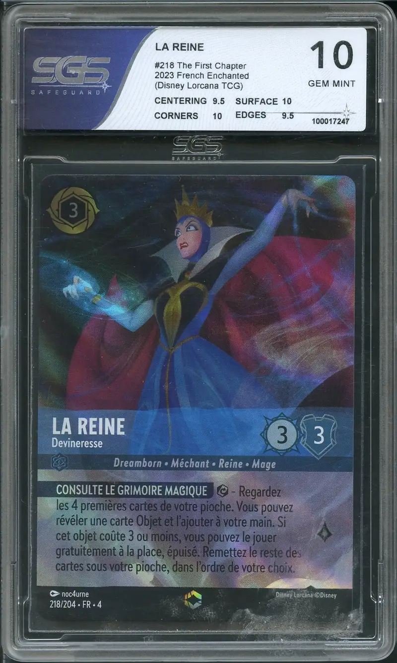 SGS 10 La Reine, Devineresse