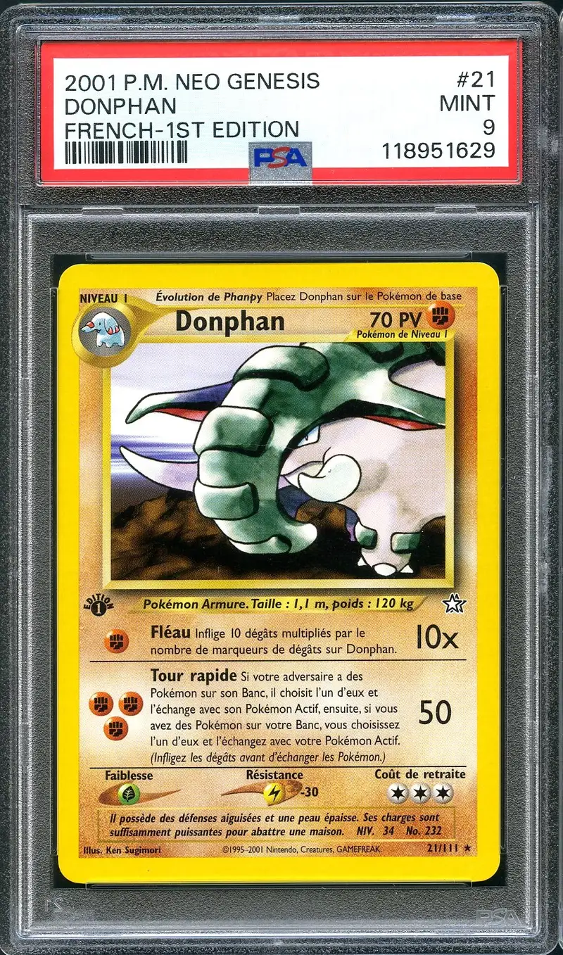 PSA 9 Donphan
