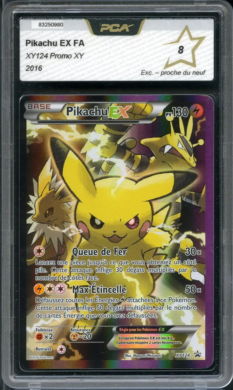 PCA 8 Pikachu Ex