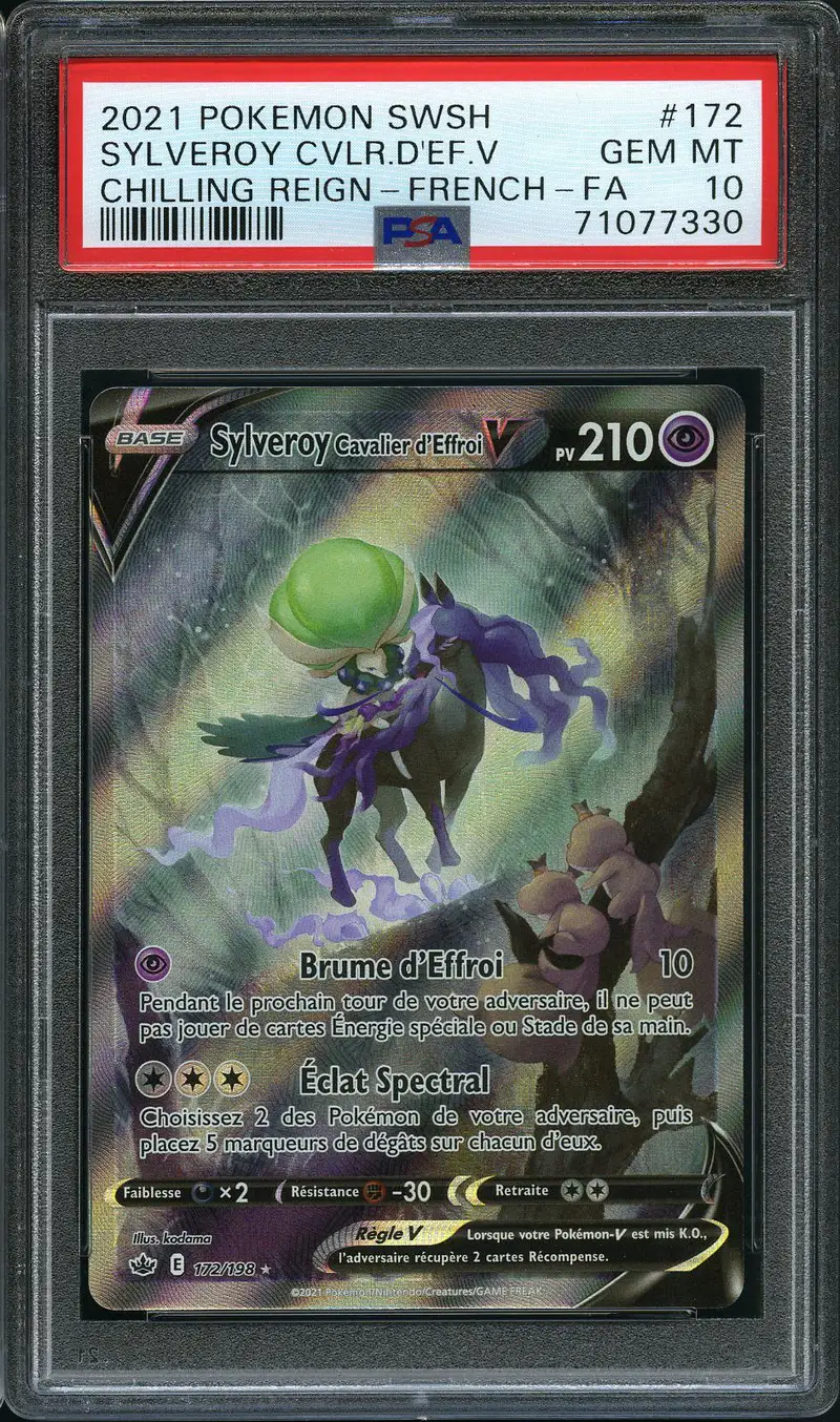 PSA 10 Sylveroy Cavalier d'Effroi V