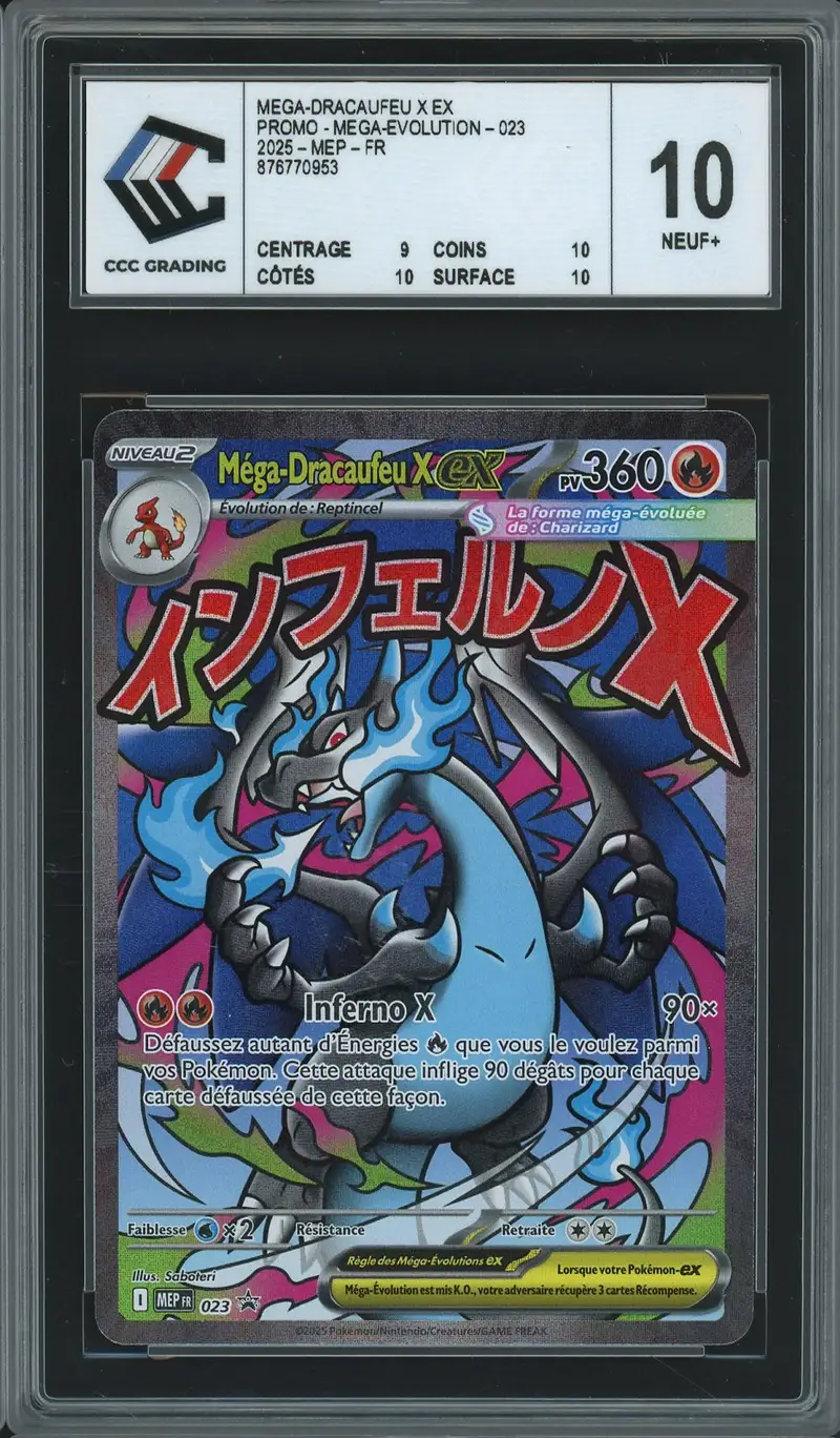 CCC 10 Méga Dracaufeu X Ex