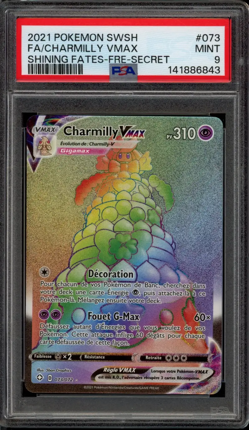 PSA 9 Charmilly VMax Rainbow