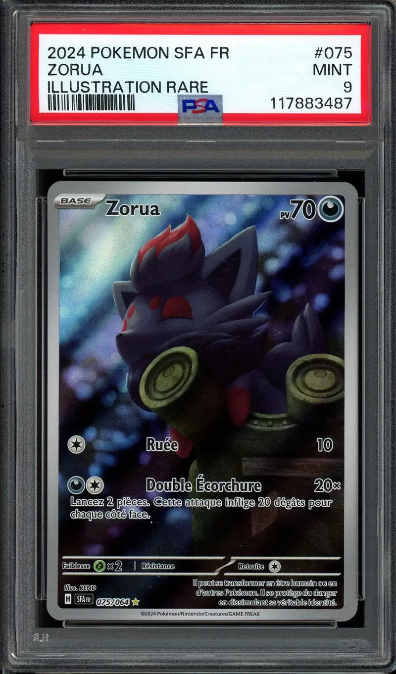 PSA 9 Zorua