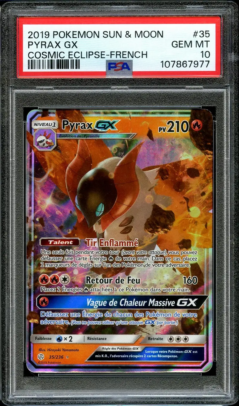 PSA 10 Pyrax Gx