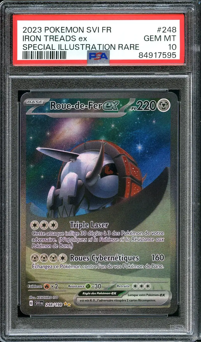 PSA 10 Roue-de-Fer Ex
