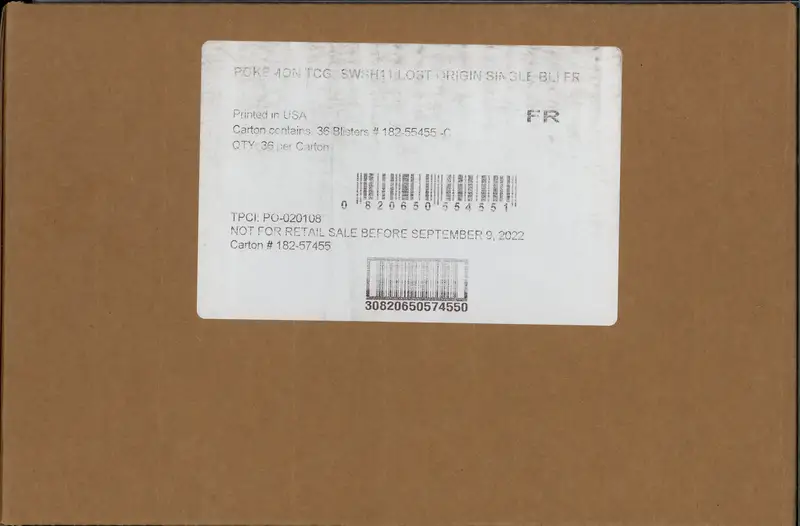 Case 36 Blisters EB11 Origine Perdue