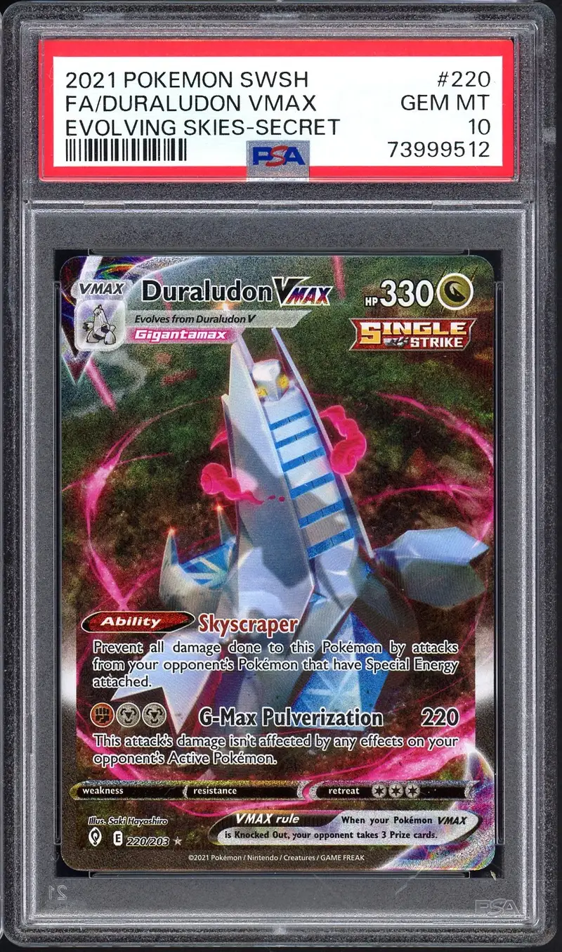 PSA 10 Duralugon VMax