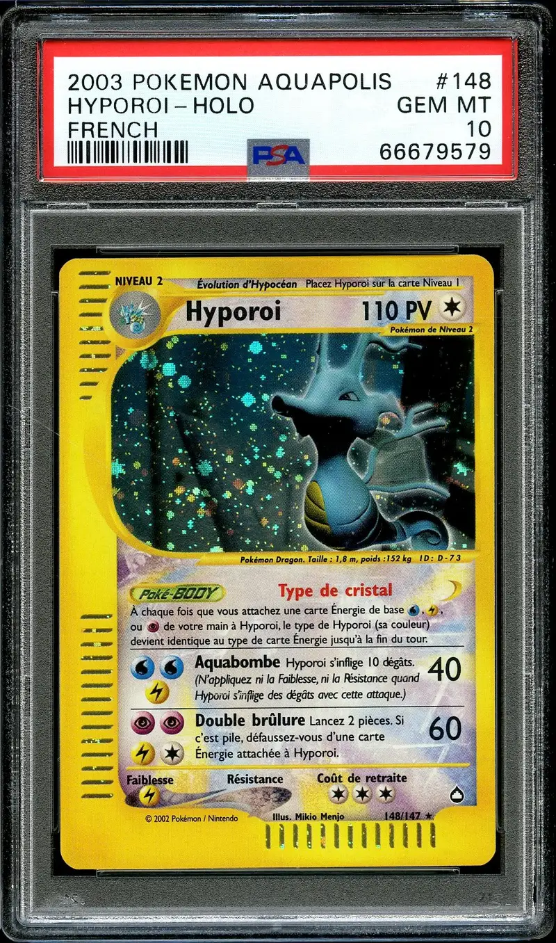 PSA 10 Hyporoi Cristal Holo