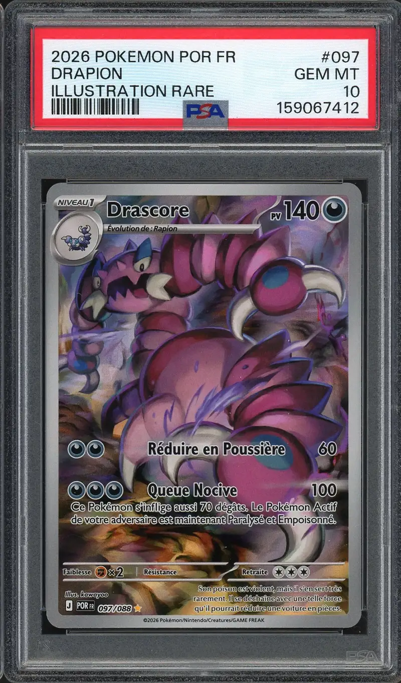 PSA 10 Drascore
