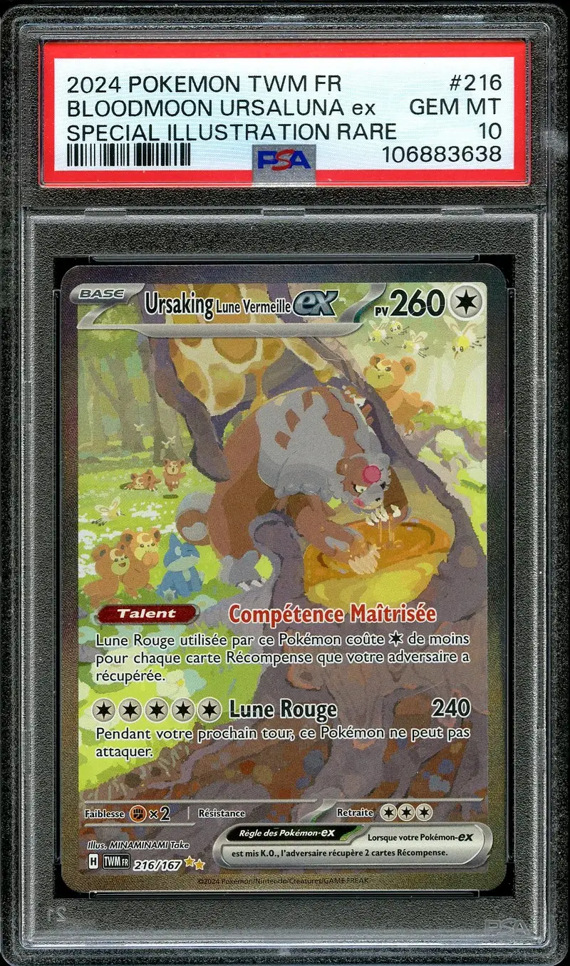 PSA 10 Ursaking Lune Vermeille Ex