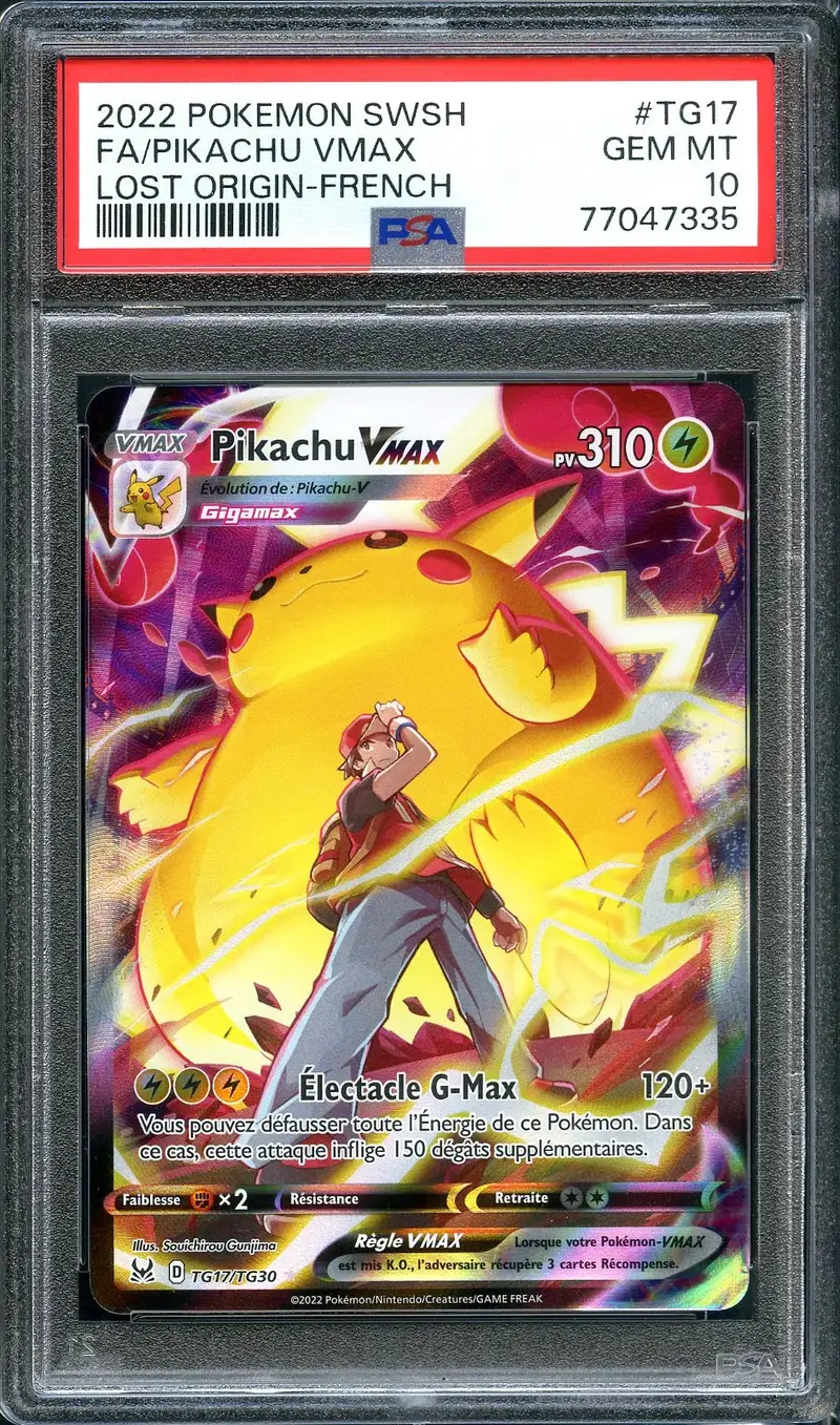 PSA 10 Pikachu VMax