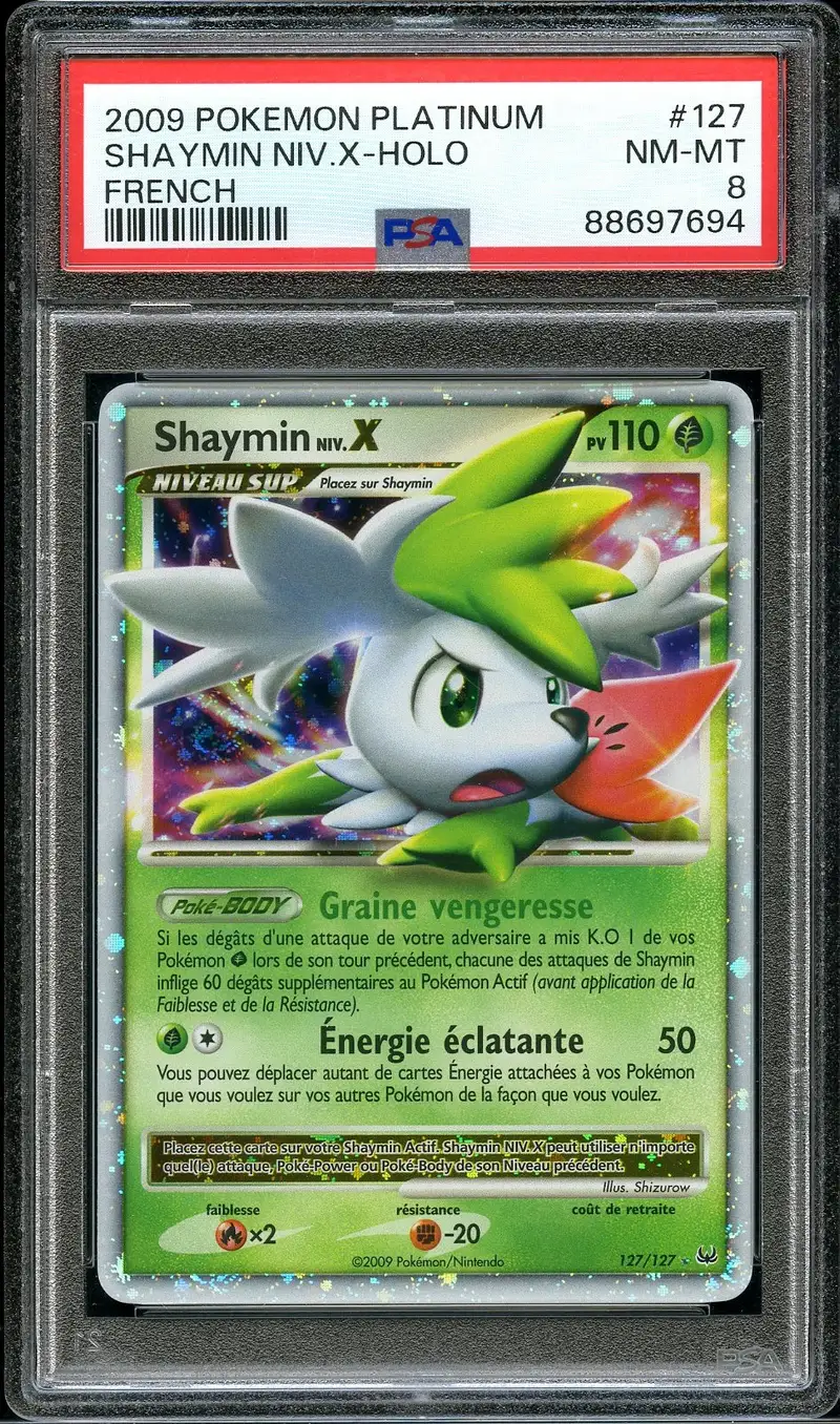 PSA 8 Shaymin Niv. X