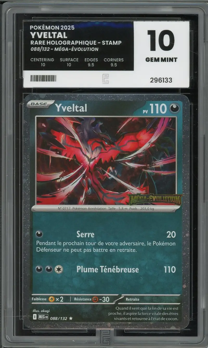 PG 10 Yveltal Holo Stamp